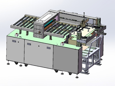 自动上料机械手+分板机械手