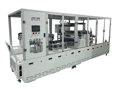 自动上下料除尘覆膜机